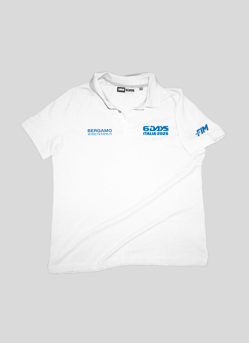White Polo Men - Piqué Cotton 6DAYS®