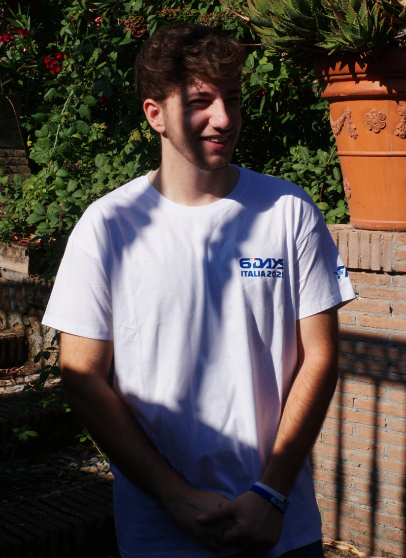 T-shirt Bianca Ufficiale 6DAYS®