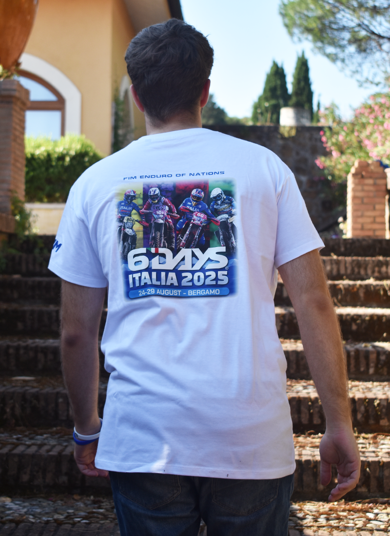 T-shirt Bianca Ufficiale 6DAYS®