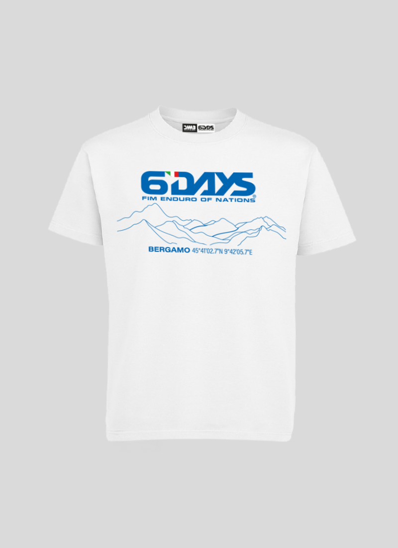 White Kids T-Shirt - Ringspun Cotton 6DAYS®