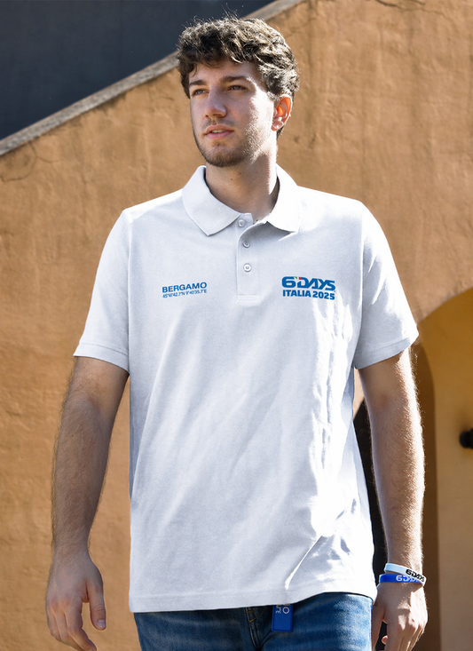 White Polo Men - Piqué Cotton 6DAYS®