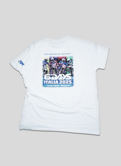 T-shirt Bianca Ufficiale 6DAYS®