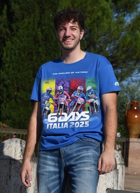 T-shirt Royal Full Print Ufficiale 6DAYS®